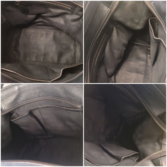 Celine Black Leather Tote Bag - Picture 10 of 16